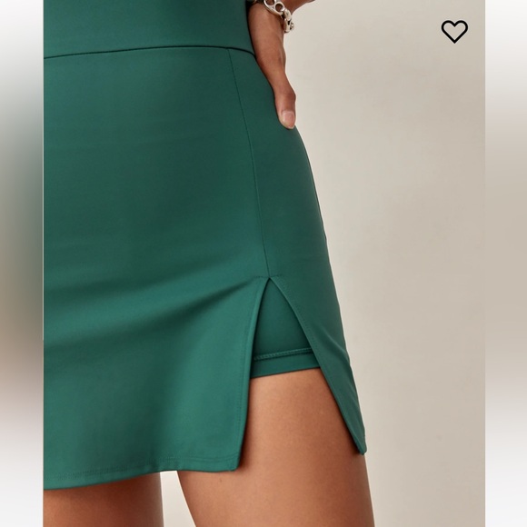 REFORMATION Daria Ecomove Active Dress Green M - Picture 5 of 8